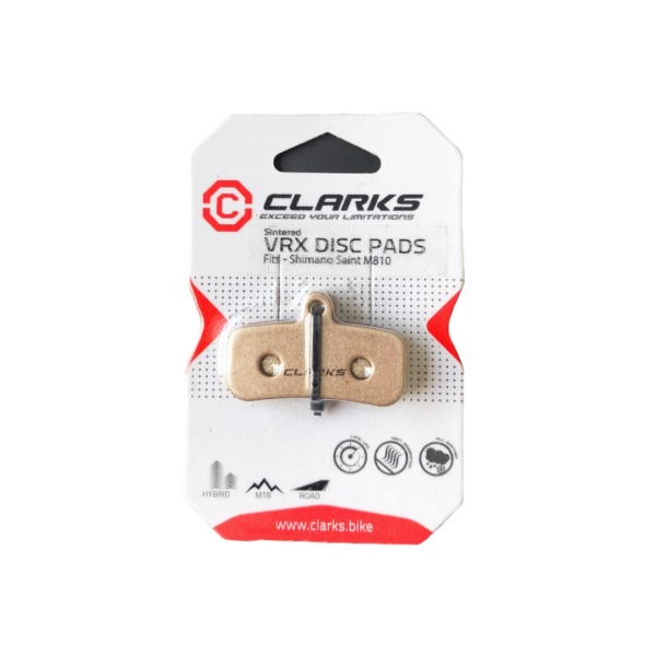 Clarks EVRS852 Organic E-Bike Disc Pads For Shimano XTR, XT (Carded
