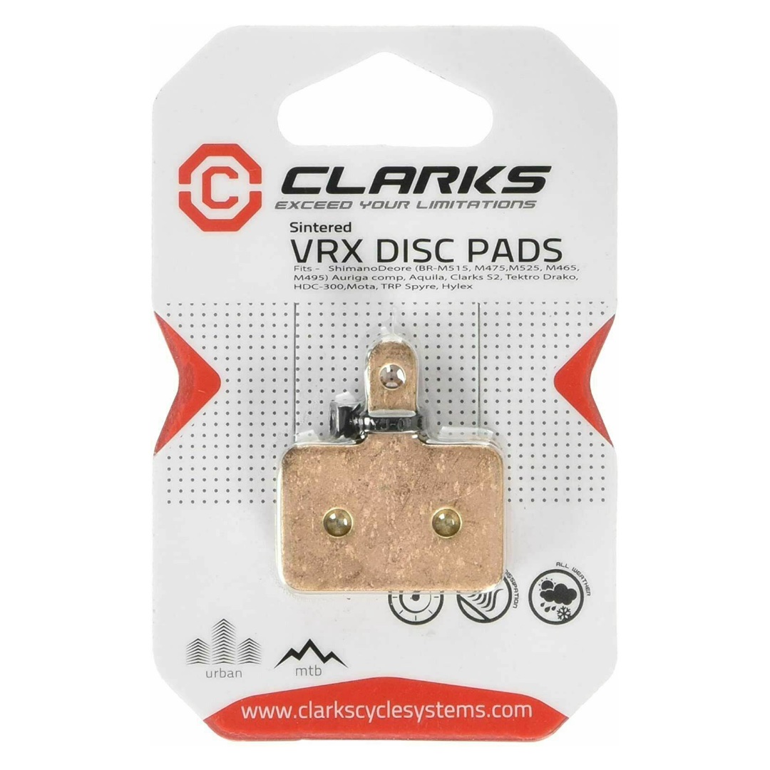 Clarks VRX811C sintered disc brake pads Cyclemania