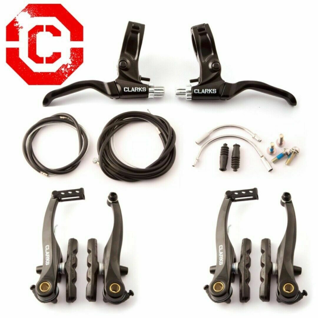 Clarks front & rear v-brake caliper & lever set - Cyclemania