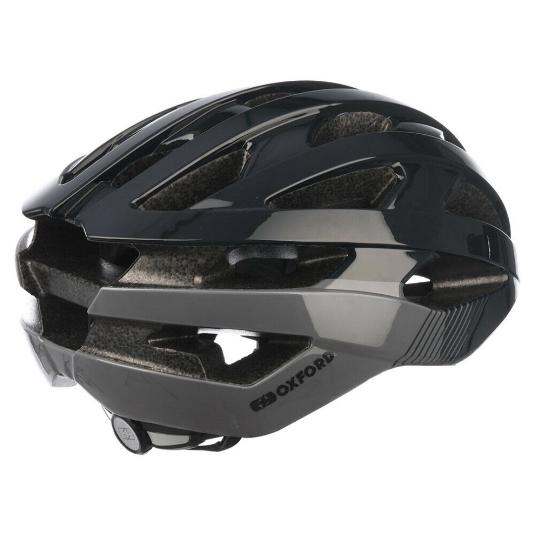 Oxford Raven bike helmet Black Cyclemania