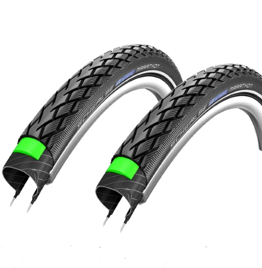 klein Onophoudelijk cement Schwalbe marathon Greenguard Urban/hybrid 700 x 28c tyres Optional tubes -  Cyclemania