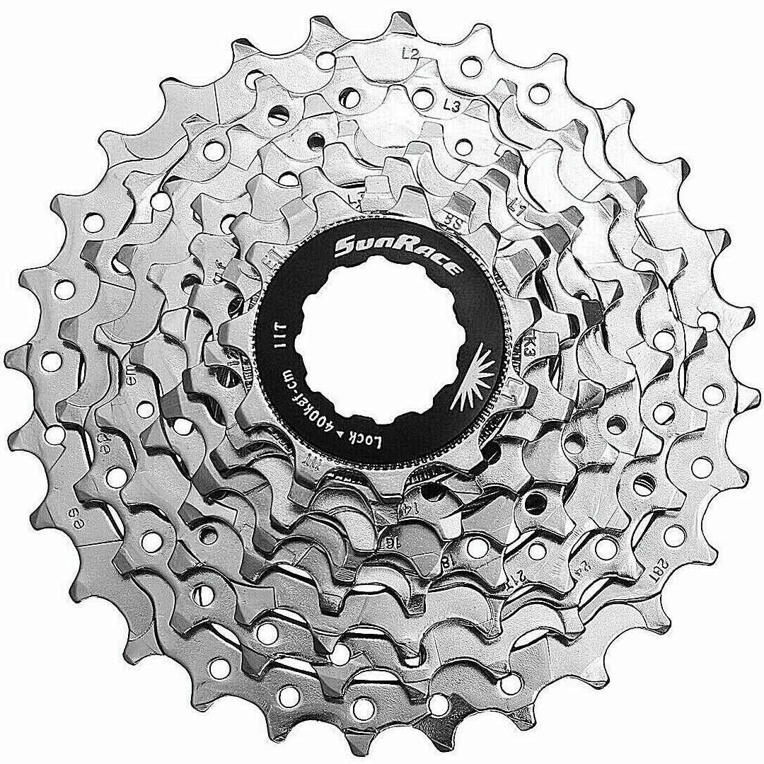 Cassetta Pignoni Sunrace CSR86 8 Velocità | 11-28 Denti | Per Shimano Road