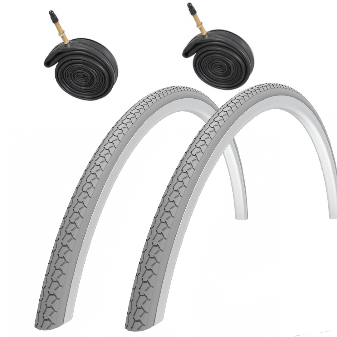 Oxford products grey wheelchair tyres 24 x 13/8 Cyclemania